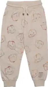 Anouk natubini Anouk Jogginghose mit Affi-Motiv & Kordel, beige, Gr. 92