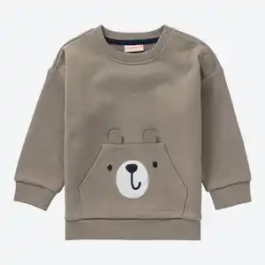 Baby-Jungen-Sweatshirt mit Kängurutaschen