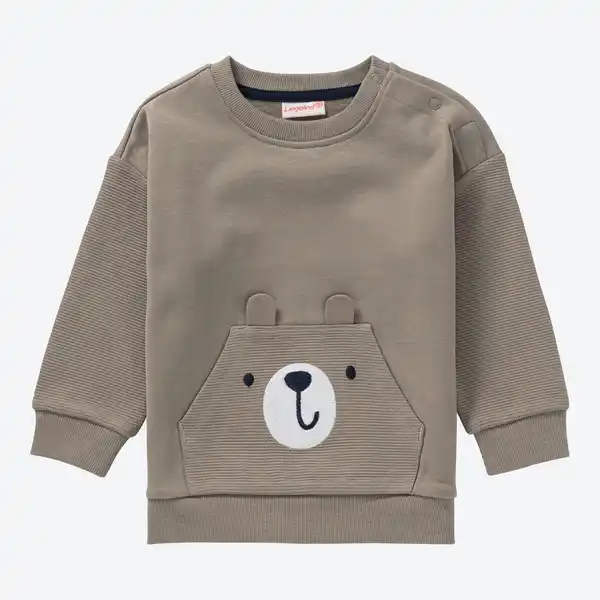 Bild 1 von Baby-Jungen-Sweatshirt mit Kängurutaschen