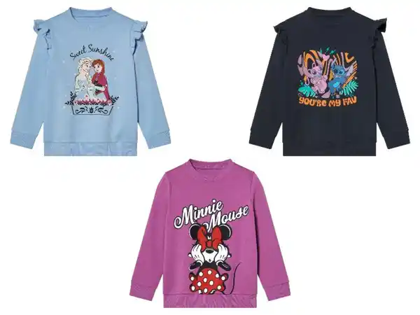 Bild 1 von Kinder Sweatpullover, mit Rippbündchen