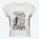 Bild 2 von Damen-T-Shirt mit Frontprint