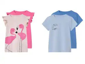 lupilu® Kinder-T-Shirts, 2 Stück