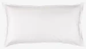 Satin-Kissenbezug SALLY 40x80 weiß