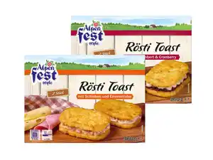 Alpenfest Rösti Toast, 360 g