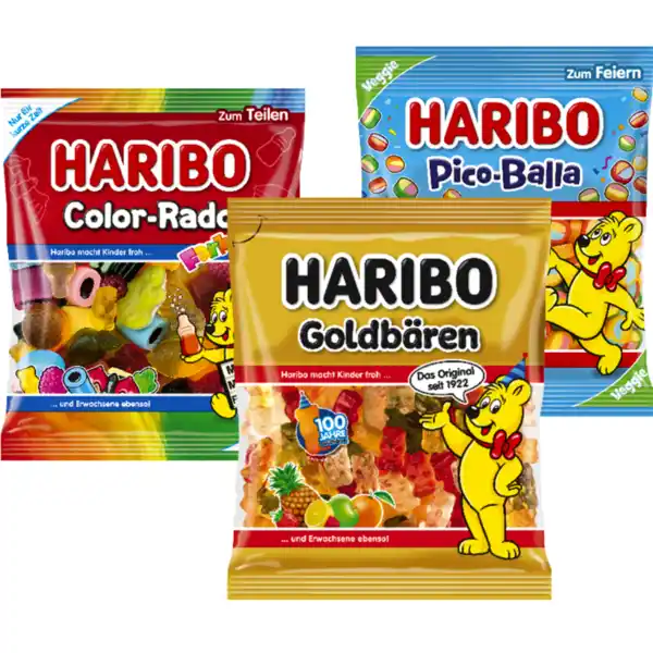 Bild 1 von Haribo Fruchtgummi oder Lakritz