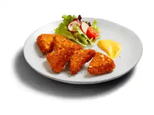 Metzgerfrisch Hähnchen-Schmelz-Käse-Ecken Nacho-Style,  1 kg