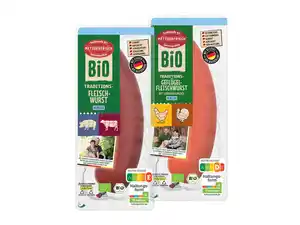 Metzgerfrisch Bio Traditions-Fleischwurst,  250 g