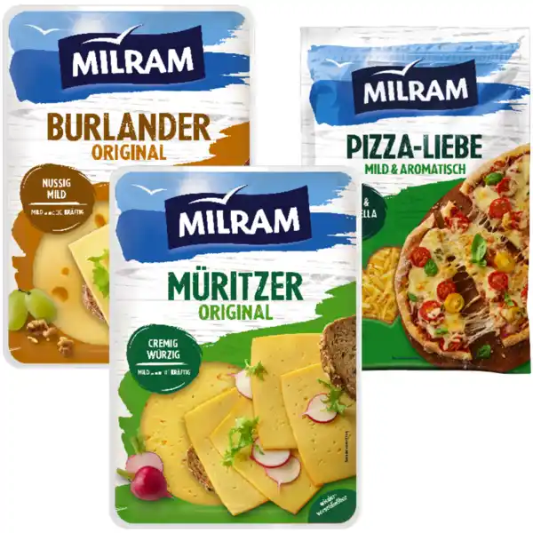 Bild 1 von Milram Käsescheiben oder Reibekäse