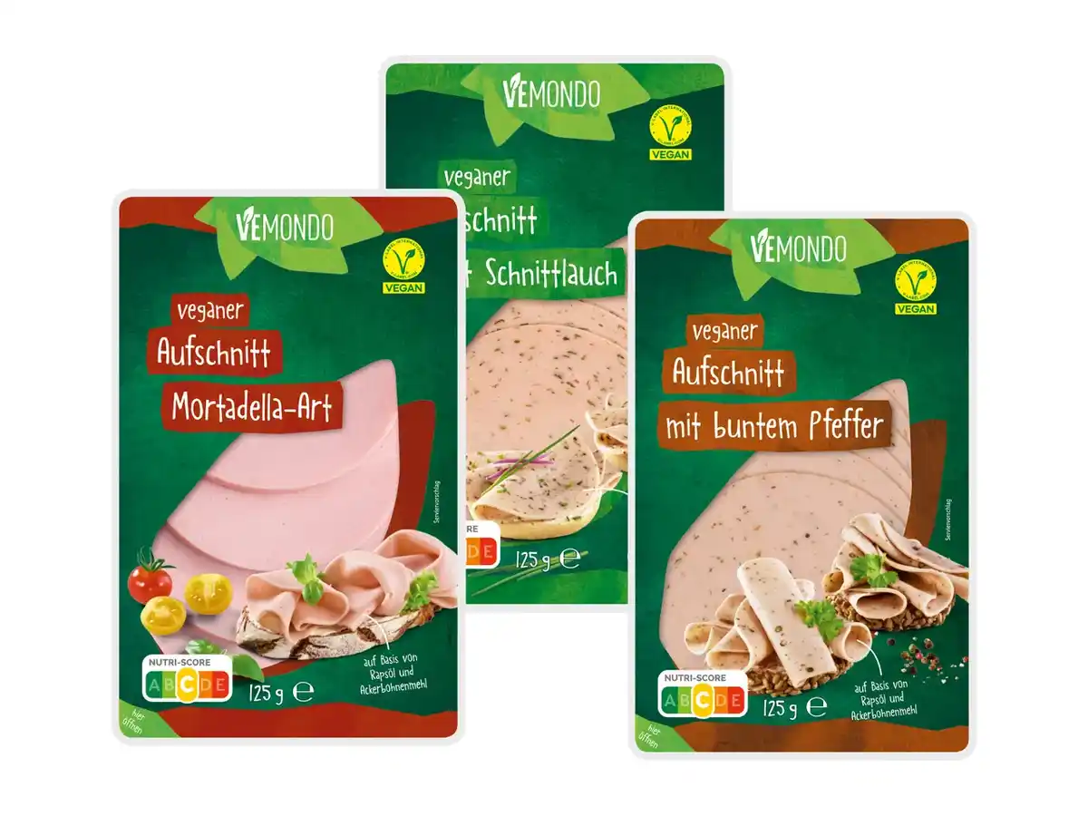 Bild 1 von Vemondo Veganer Aufschnitt,  125 g