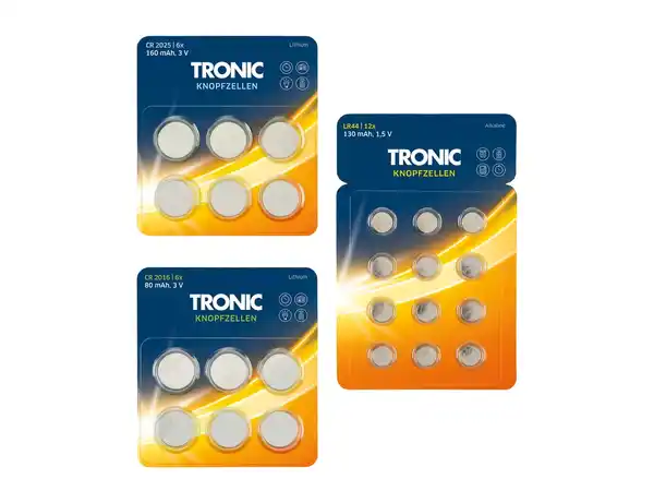 Bild 1 von TRONIC® Knopfzellen
