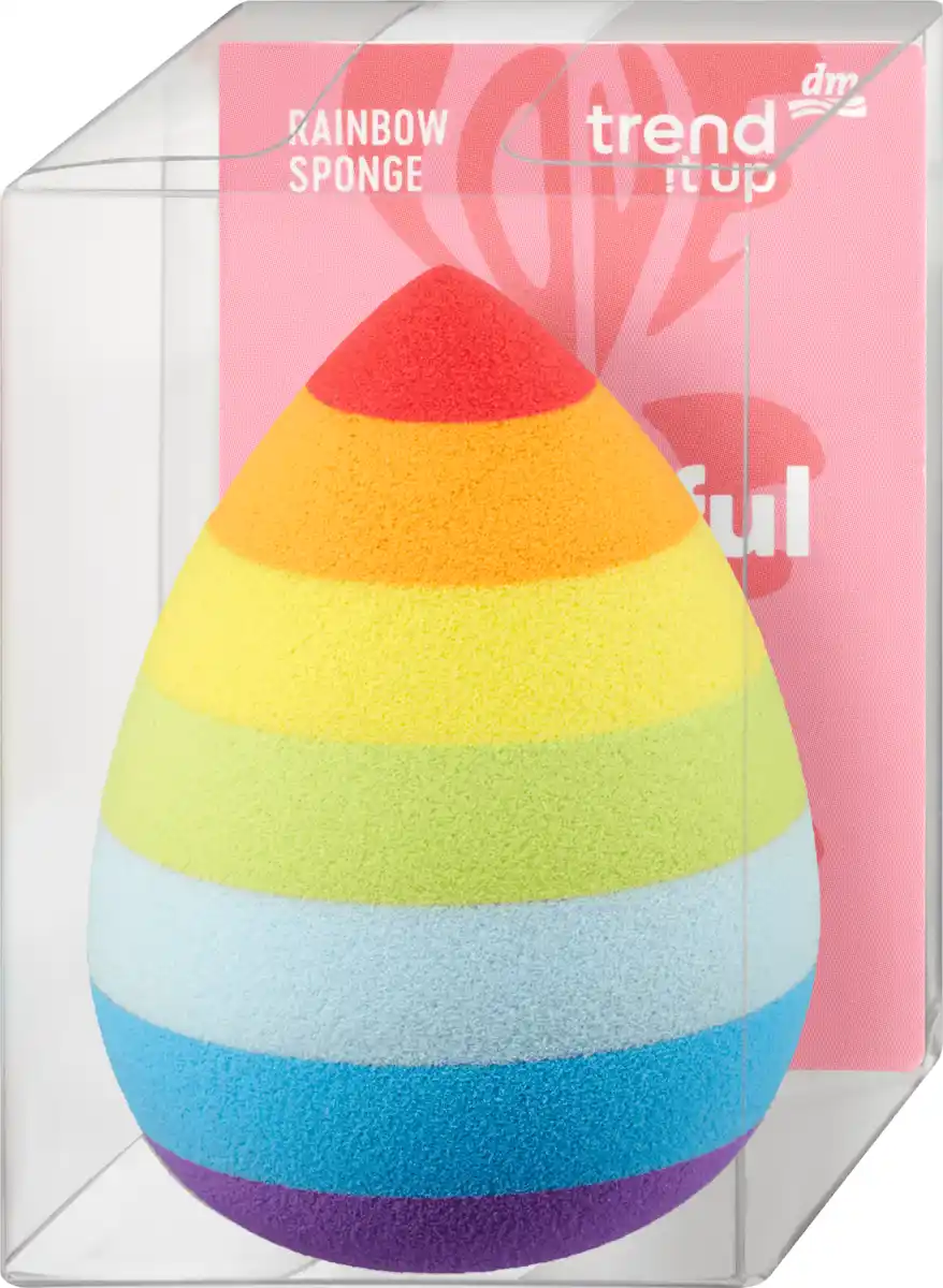 Bild 1 von trend !t up Make-up Schwamm Colorful Love Rainbow
