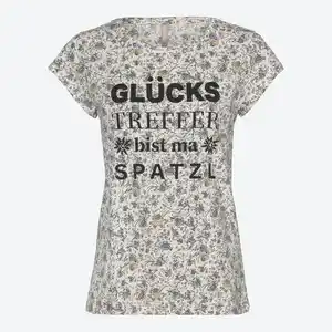 Damen-Trachten-T-Shirt mit Frontprint