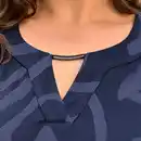 Bild 4 von Damen-Kleid mit Metall-Detail am Ausschnitt, große Größen
