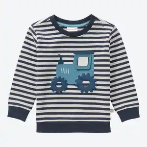Baby-Jungen-Sweatshirt mit Traktor-Applikation