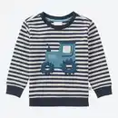 Bild 1 von Baby-Jungen-Sweatshirt mit Traktor-Applikation