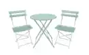 Bild 1 von Gartenset 2 Stühle + 1 Tisch mint