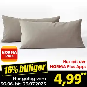 Dreamtex Aloe-Vera Jersey-Kissenbezüge 2er-Set