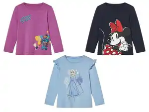 Kinder Langarmshirt, weiche Single-Jersey-Qualität