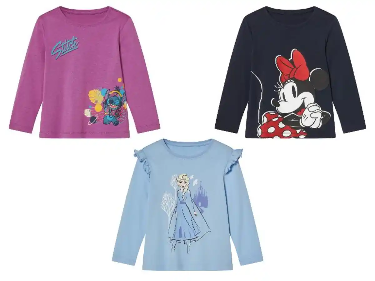 Bild 1 von Kinder Langarmshirt, weiche Single-Jersey-Qualität
