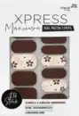 Bild 1 von trend !t up Nagelfolien XPRESS Manicure 052 Brown Flower Aesthetics