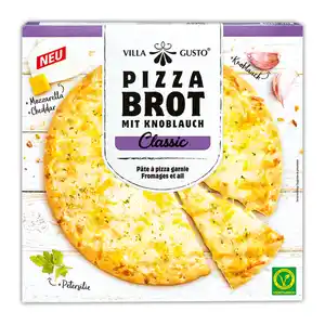 Villa Gusto Pizza Brot mit Knoblauch