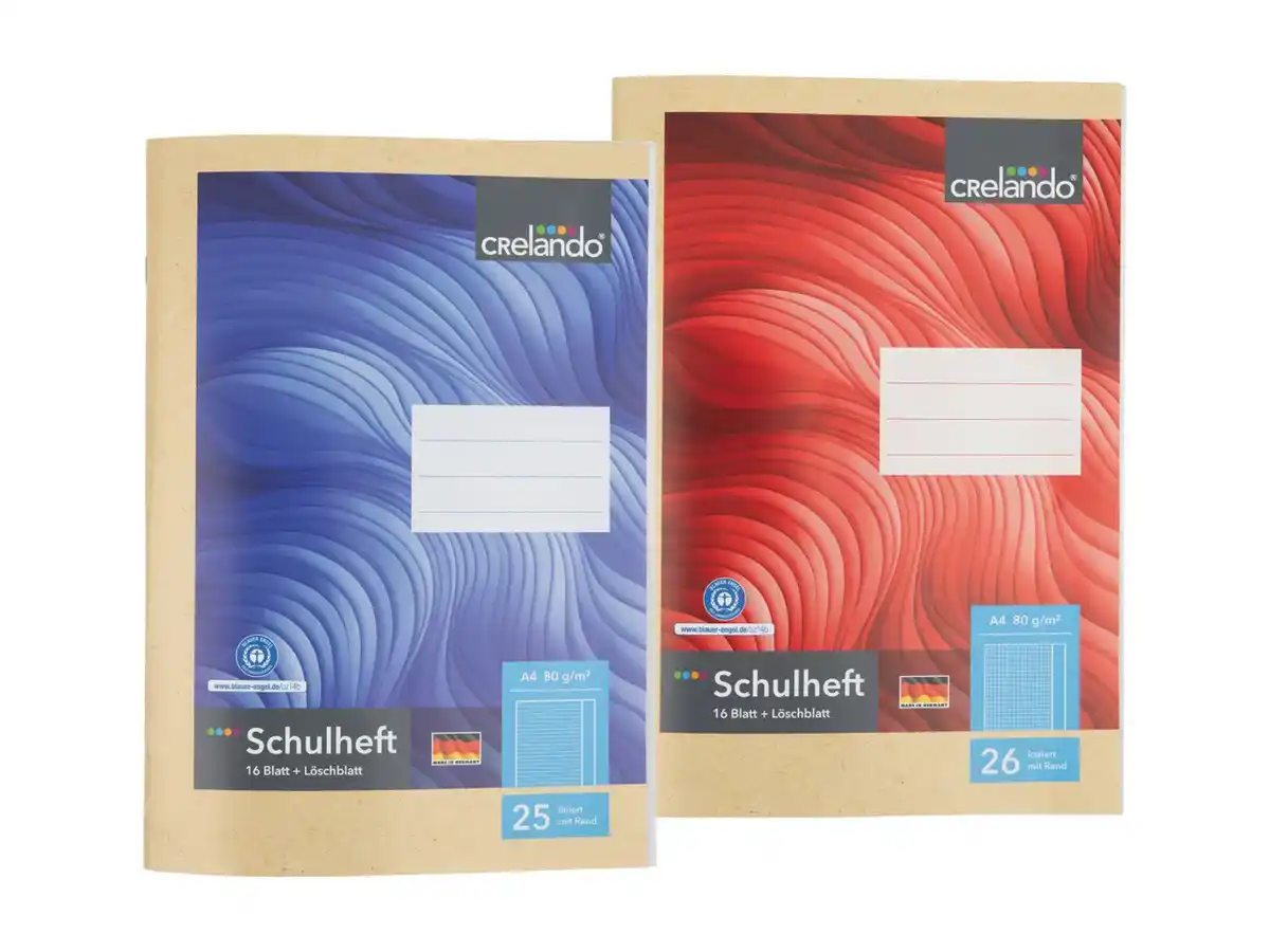 Bild 1 von crelando® 5 Schulhefte