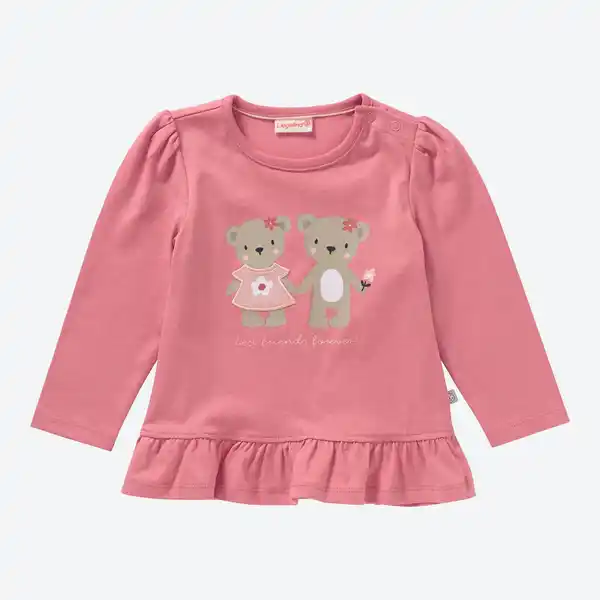 Bild 1 von Baby-Mädchen-Shirt mit Rüsche