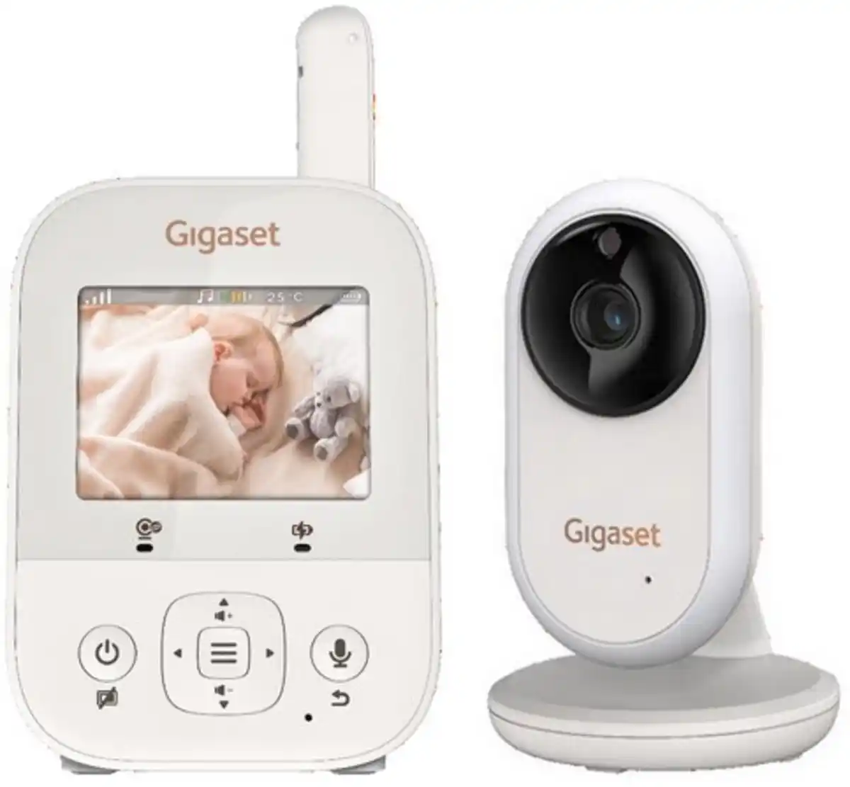Bild 1 von Baby 300 Video-Babyphone cream white/warm grey