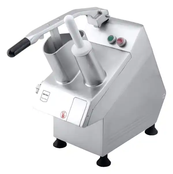Bild 1 von METRO Professional Gemüseschneider GVC1002, Aluminium/Edelstahl, 25.76 x 64.26 x 55.34 cm, 550W, 230V, 290 U/min, inkl. 5 Edelstahlklingen, silber