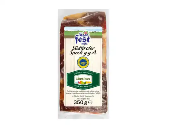 Bild 1 von Alpenfest Südtiroler Speck g.g.A.,  350 g