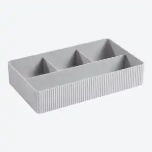 Organizer mit Rillen, ca. 30x18x6cm