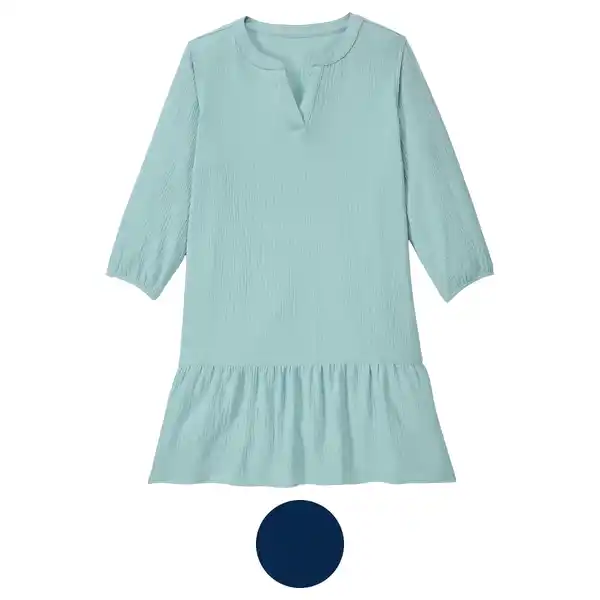 Bild 1 von UP2FASHION PLUS SIZE Damen-Musselinkleid