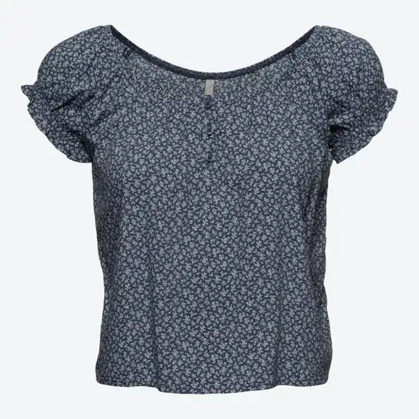 Bild 2 von Damen-Bluse mit Millefleur-Muster