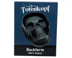 Backform Totenkopf Silikon