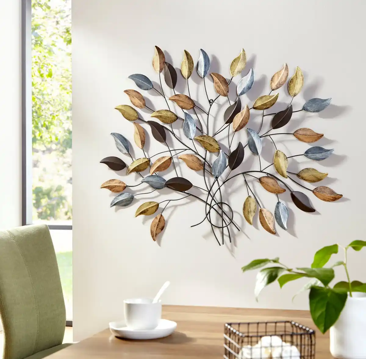 Bild 1 von my home Wanddekoobjekt Fagus, modern, Metall