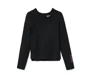 Kinder-Langarmshirt, schwarz