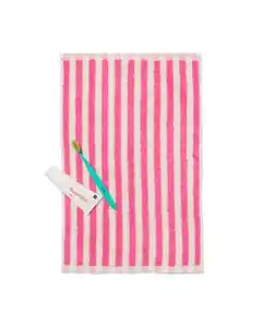 Gästehandtuch 33 X 50 cm schwere Qualität, rosa gestreift