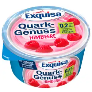 Exquisa Quark Genuss Himbeere 500g