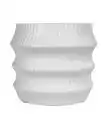 Bild 1 von Blumentopf mit Riffeln, Beige