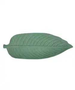 Dekotablett Blatt, grün