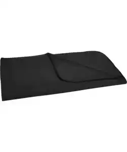 Fleecedecke, schwarz