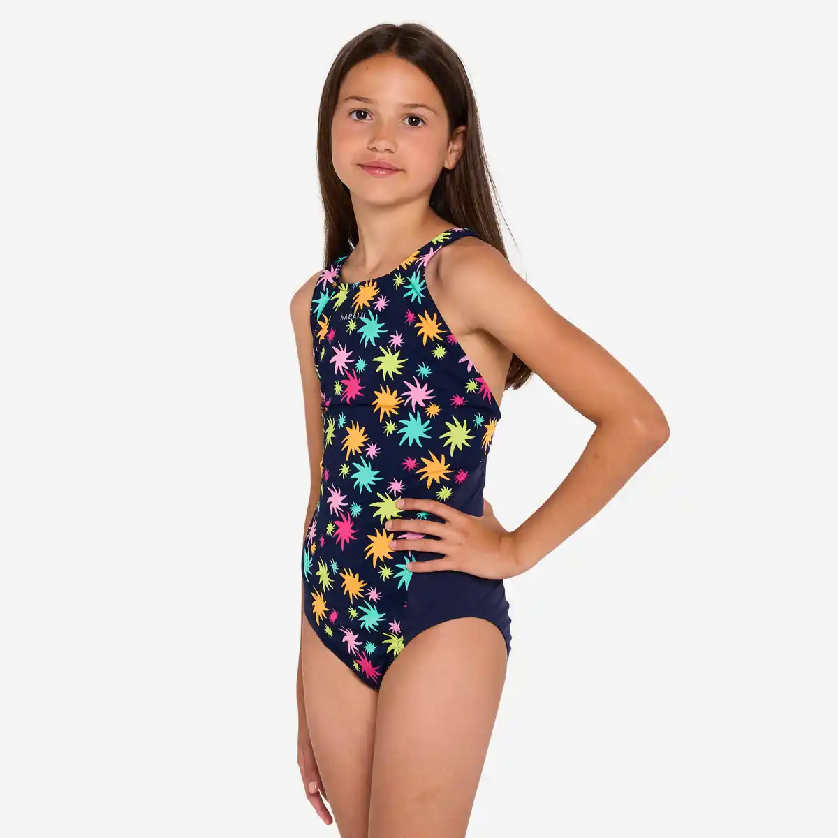 Bild 1 von NABAIJI Badeanzug Mädchen - Kamiye Oaoa 500 dunkelblau