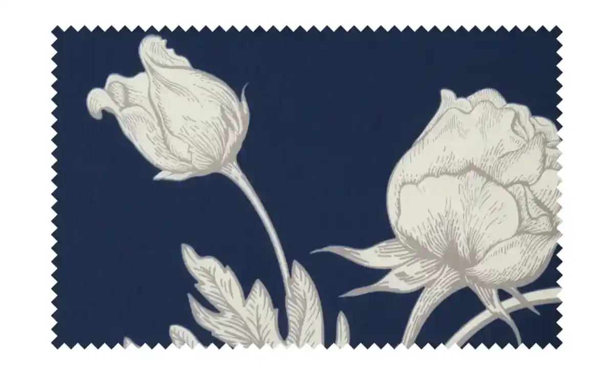 Bild 3 von como Satin Wende-Bettwäsche  Blue Rose ¦ blau ¦ Maße (cm): B: 135 Bettwaren > Bettwäsche-Sets > Ganzjahresbettwäsche - Möbel Kraft