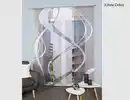 Bild 1 von 3er Set Schiebevorhang Digitaldruck TIBANO