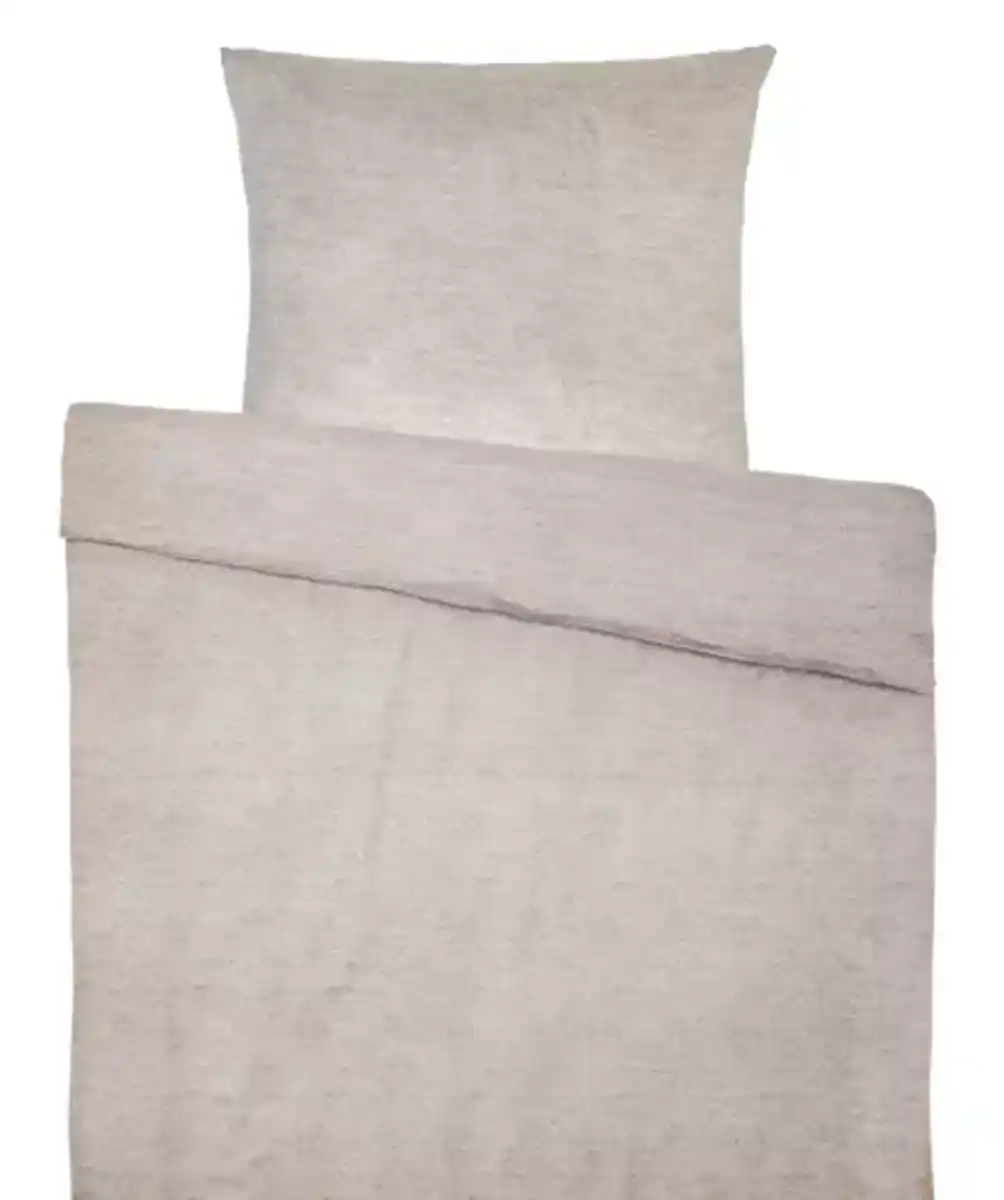 Bild 1 von Polycotton-Bettwäsche Melange, hellgrau melange