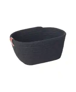 Aufbewahrungskorb, schwarz