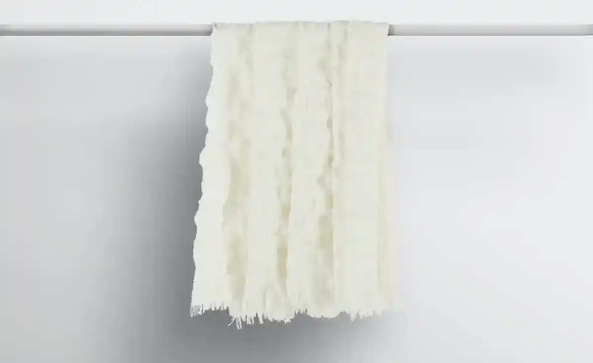 Bild 1 von como superior Plaid  Waffeloptik ¦ weiß ¦ Synthetik ¦ Maße (cm): B: 130 Heimtextilien > Kuscheldecken - Möbel Kraft