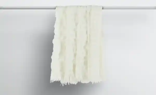 Bild 1 von como superior Plaid  Waffeloptik ¦ weiß ¦ Synthetik ¦ Maße (cm): B: 130 Heimtextilien > Kuscheldecken - Möbel Kraft