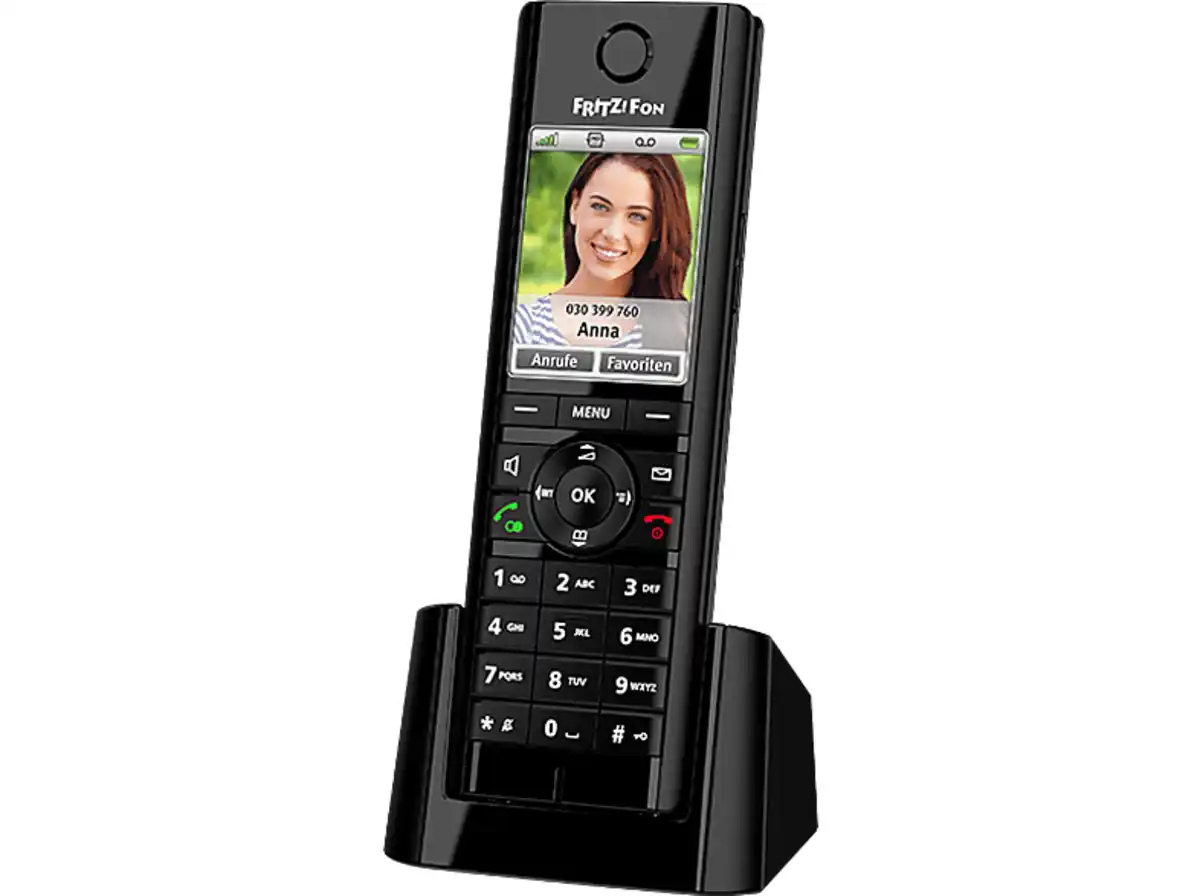 Bild 1 von AVM FRITZ!Fon C5 Schnurloses Telefon (DECT), Schwarz