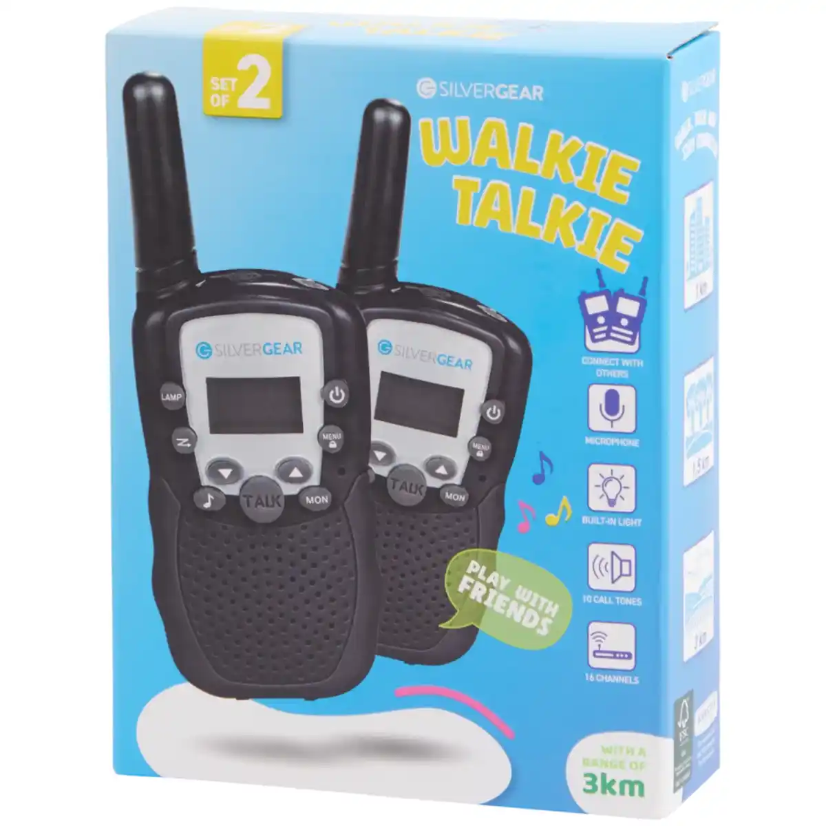 Bild 4 von Silvergear Walkie-Talkie-Set